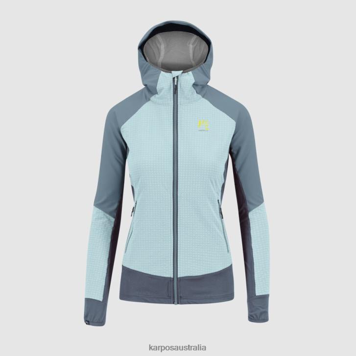 Jacket| Karpos Women LEDE W JACKET AQUAMARINE/SPRING LAKE/VINTAGE 0Z8L1047