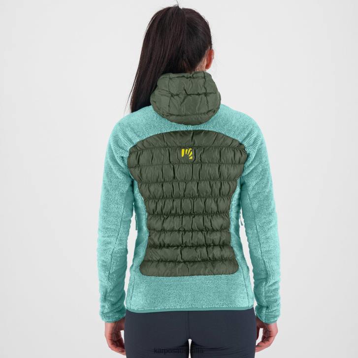 Jacket| Karpos Women MARMAROLE W JACKET THYME/AQUA SKY 0Z8L1058