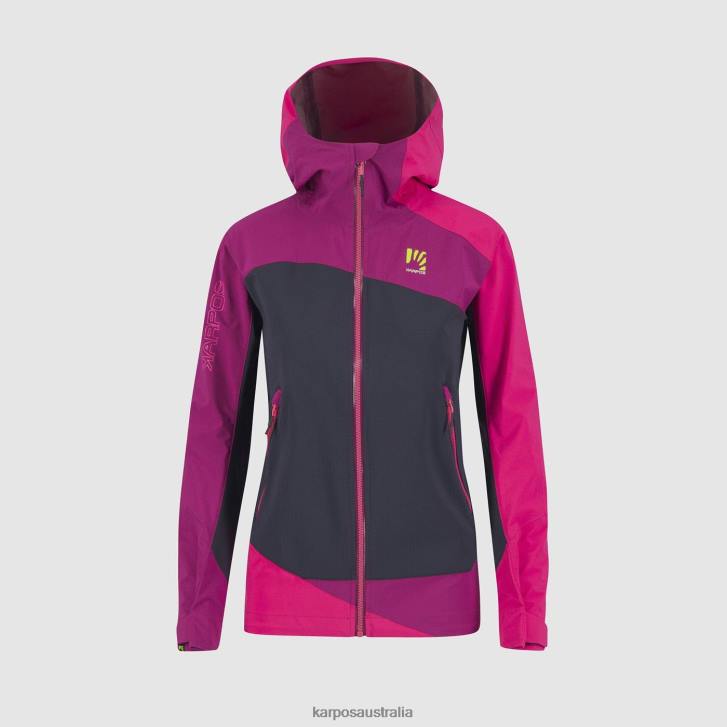 Jacket| Karpos Women MARMOLADA W JACKET VULCAN/BOYSENBERRY/PINK 0Z8L979