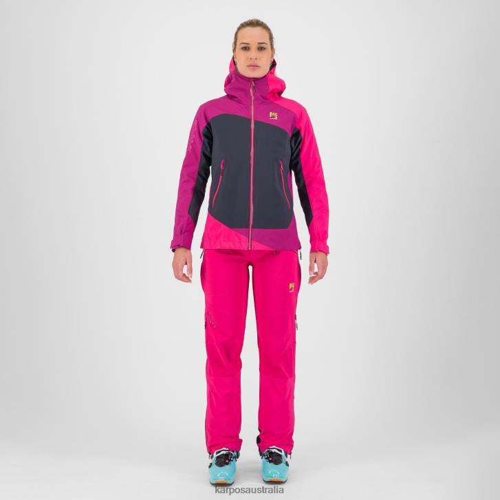 Jacket| Karpos Women MARMOLADA W JACKET VULCAN/BOYSENBERRY/PINK 0Z8L979