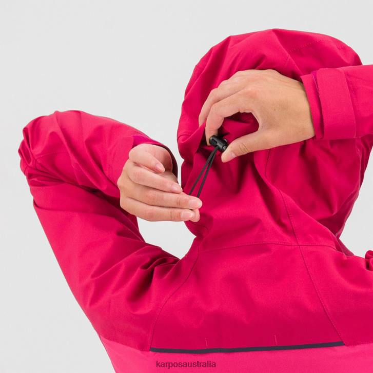 Jacket| Karpos Women TEMPORALE W JACKET INNUENDO/CHERRIES JUBILEE 0Z8L1026