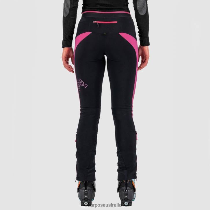 Pant| Karpos Women ALAGNA EVO W PANT BLACK/CABARET 0Z8L1463