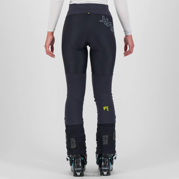 Pant| Karpos Women ALAGNA LITE W PANT BLACK/BLUE ATOLL 0Z8L1433
