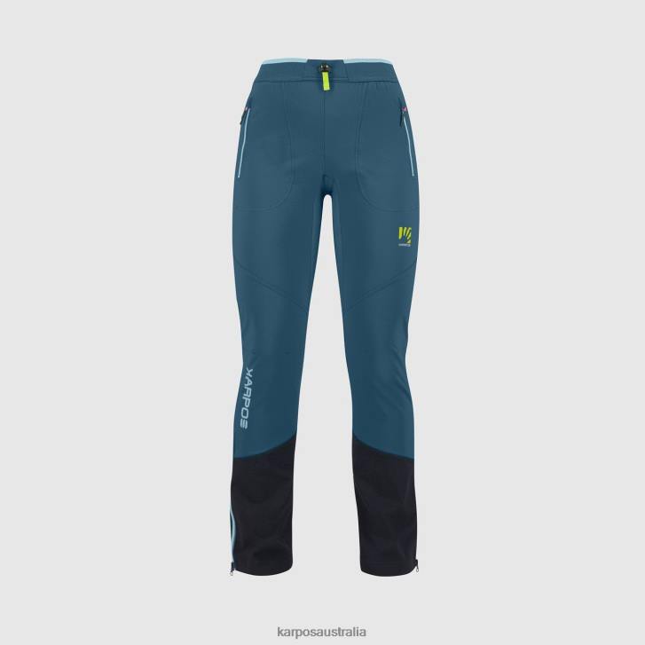 Pant| Karpos Women ALAGNA PLUS EVO W PANT BERING SEA/MOUNTAIN SPRING 0Z8L1413