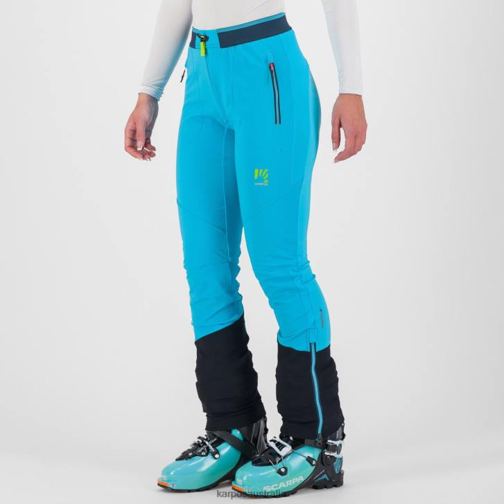 Pant| Karpos Women ALAGNA PLUS EVO W PANT BLUE ATOLL/MIDNIGHT 0Z8L1414