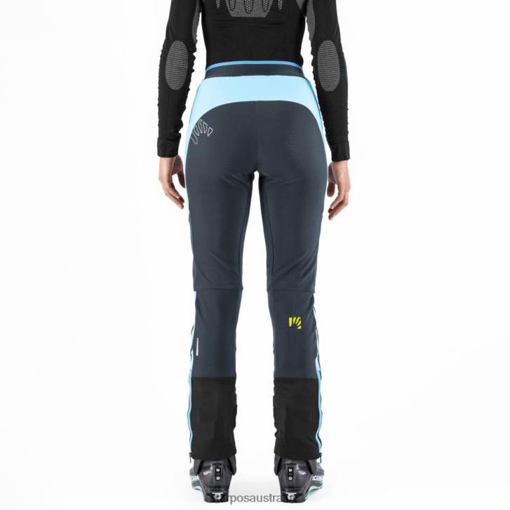 Pant| Karpos Women ALAGNA PLUS EVO W PANT DARK SLATE/BLUE ATOLL 0Z8L1408