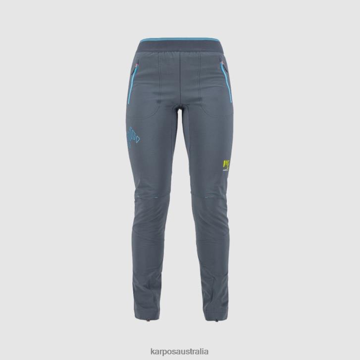 Pant| Karpos Women FEDERA W PANT DARK SLATE/BLUE ATOLL 0Z8L1427