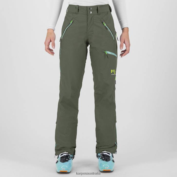 Pant| Karpos Women MIDI SHELL W PANT THYME 0Z8L1389