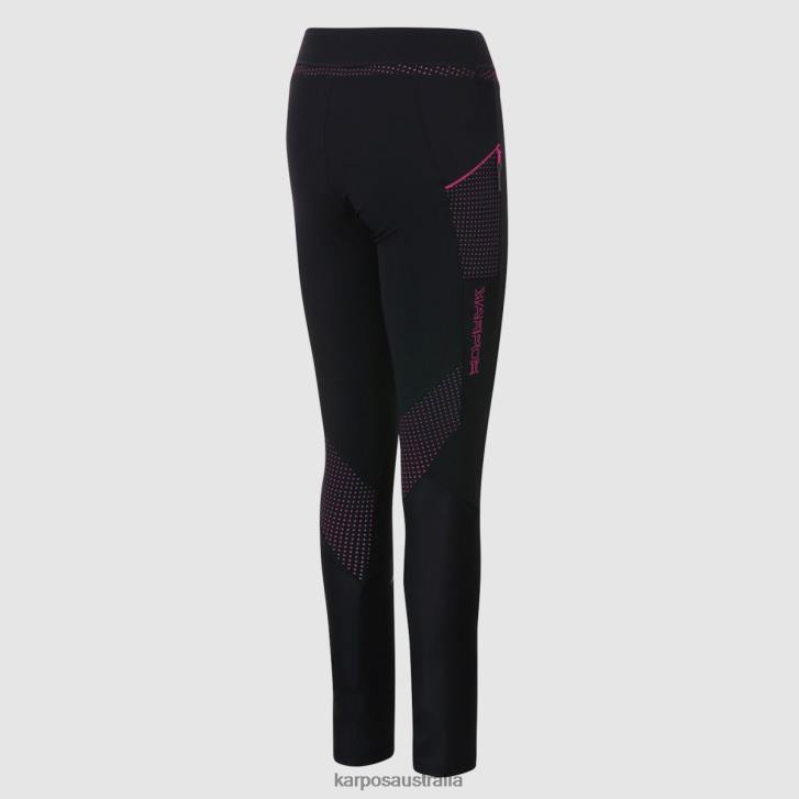 Pant| Karpos Women QUICK W PANT BLACK/CABARET 0Z8L1528