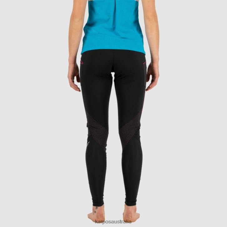 Pant| Karpos Women QUICK W PANT BLACK/CABARET 0Z8L1528