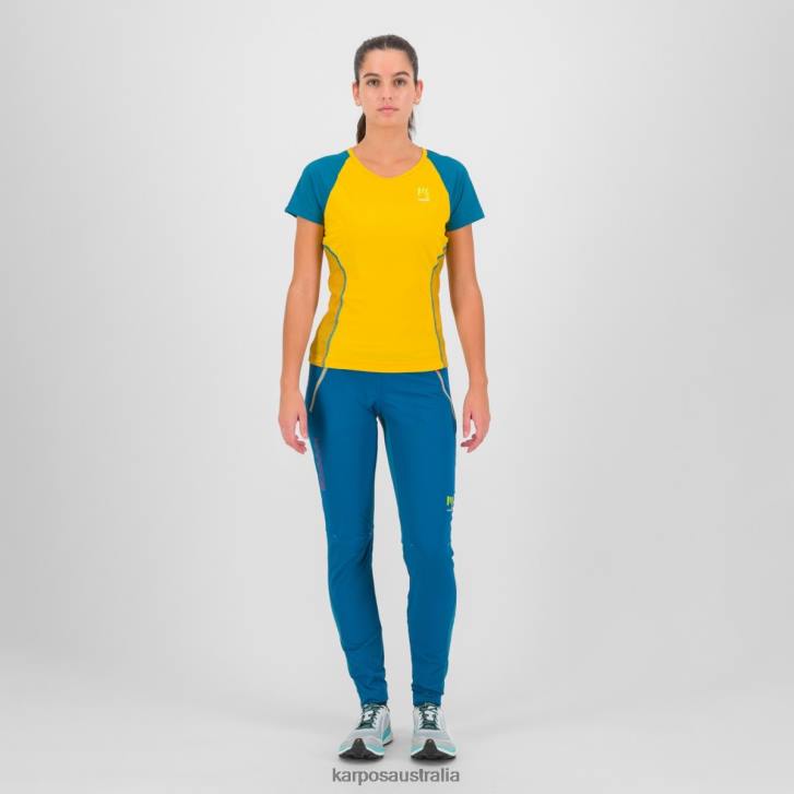 Pant| Karpos Women TRE CIME EVOLUTION W PANT CORSAIR/LEMON CURRY 0Z8L1441