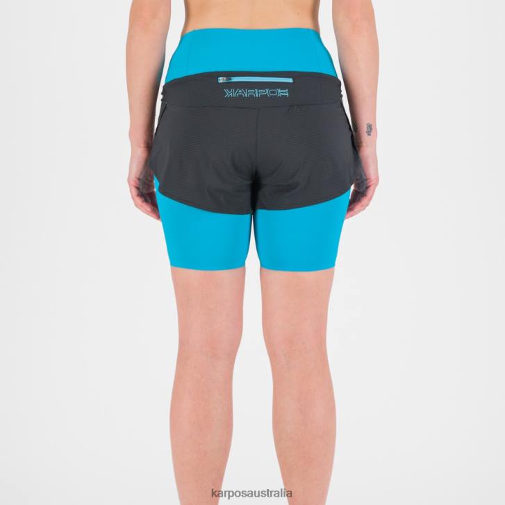 Short| Karpos Women CENGIA W SHORT BLUEBIRD/BLACK 0Z8L1554