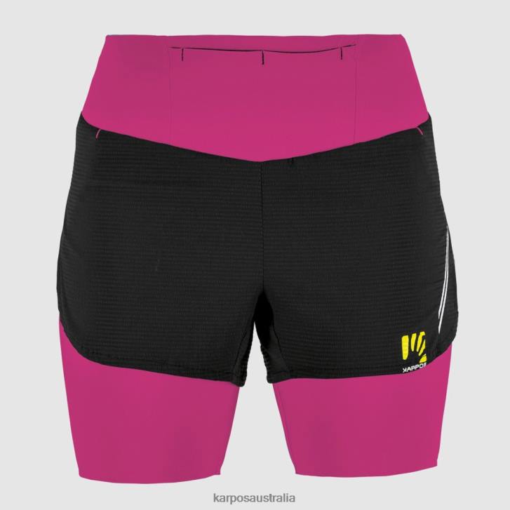 Short| Karpos Women CENGIA W SHORT CABARET/BLACK 0Z8L1553