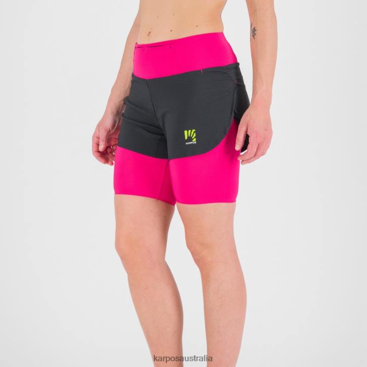 Short| Karpos Women CENGIA W SHORT CABARET/BLACK 0Z8L1553