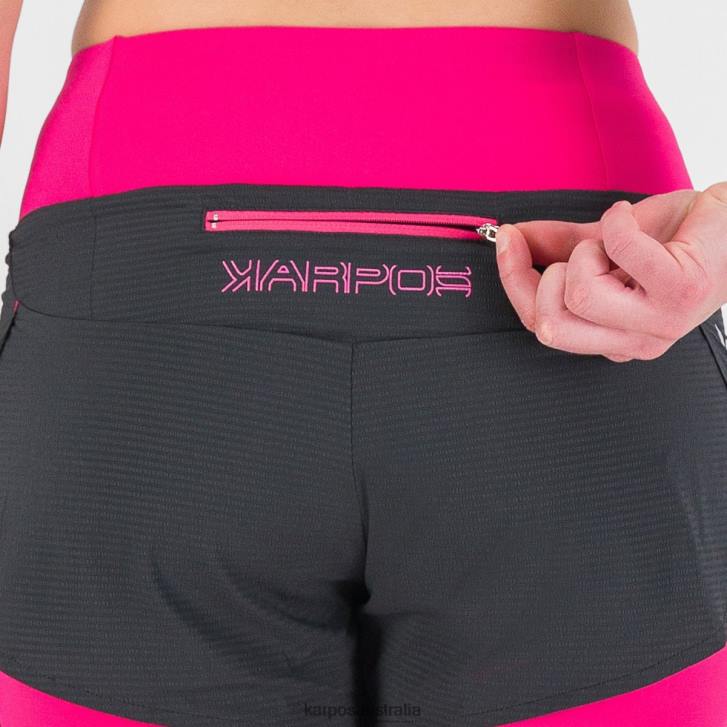 Short| Karpos Women CENGIA W SHORT CABARET/BLACK 0Z8L1553