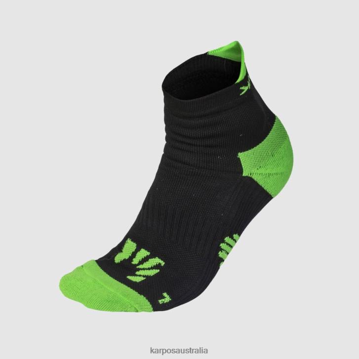 Sock| Karpos Women LAVAREDO SOCKS BLACK/GREEN FLUO 0Z8L937