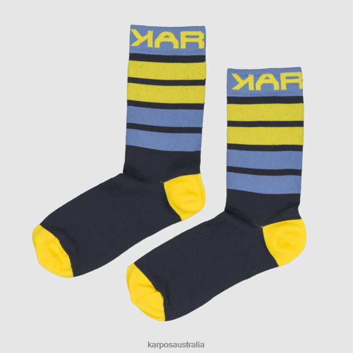 Sock| Karpos Women VERVE SOCK OUTER SPACE/INDIGO/HIGHT VISIB 0Z8L932