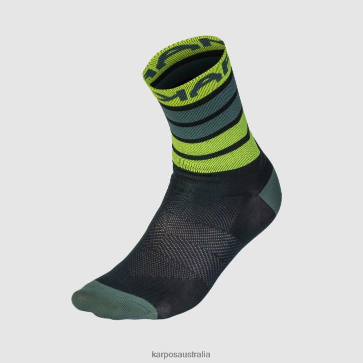 Sock| Karpos Women VERVE SOCK REFL.POND/YELLOW FLUO/HYDRO 0Z8L931
