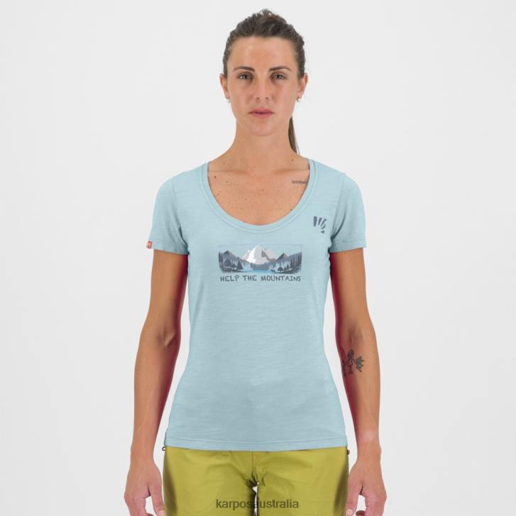 T-Shirt| Karpos Women AMBRETTA W T-SHIRT AQUAMARINE 0Z8L1320