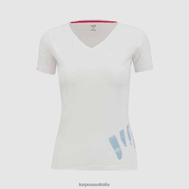 T-Shirt| Karpos Women ASTRO ALPINO W T-SHIRT WHITE 0Z8L1363