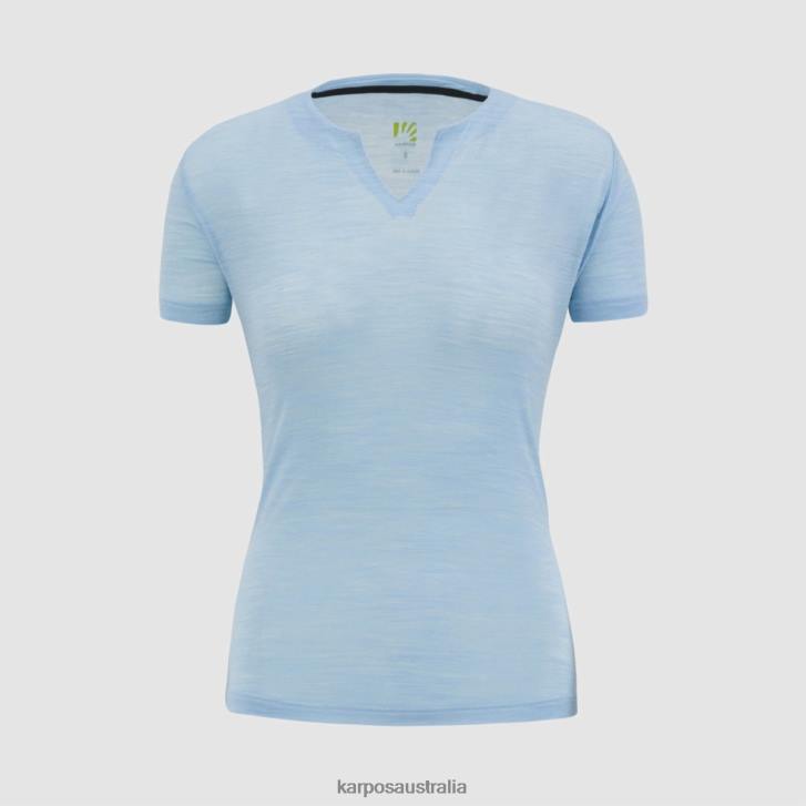 T-Shirt| Karpos Women COPPOLO MERINO W T-SHIRT AQUAMARINE 0Z8L1242