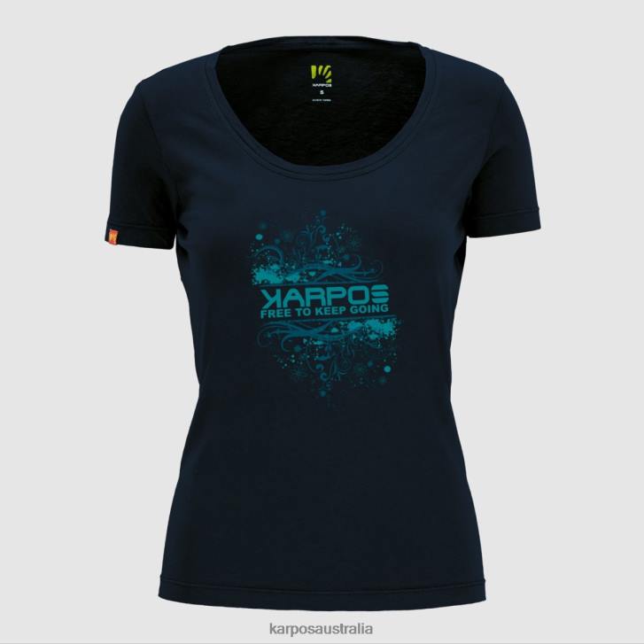 T-Shirt| Karpos Women CROCUS W T-SHIRT SKY CAPTAIN 0Z8L1331