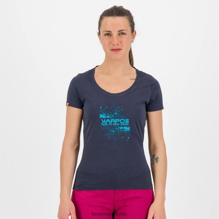 T-Shirt| Karpos Women CROCUS W T-SHIRT SKY CAPTAIN 0Z8L1331