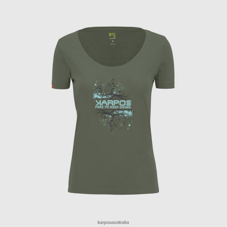 T-Shirt| Karpos Women CROCUS W T-SHIRT THYME 0Z8L1328