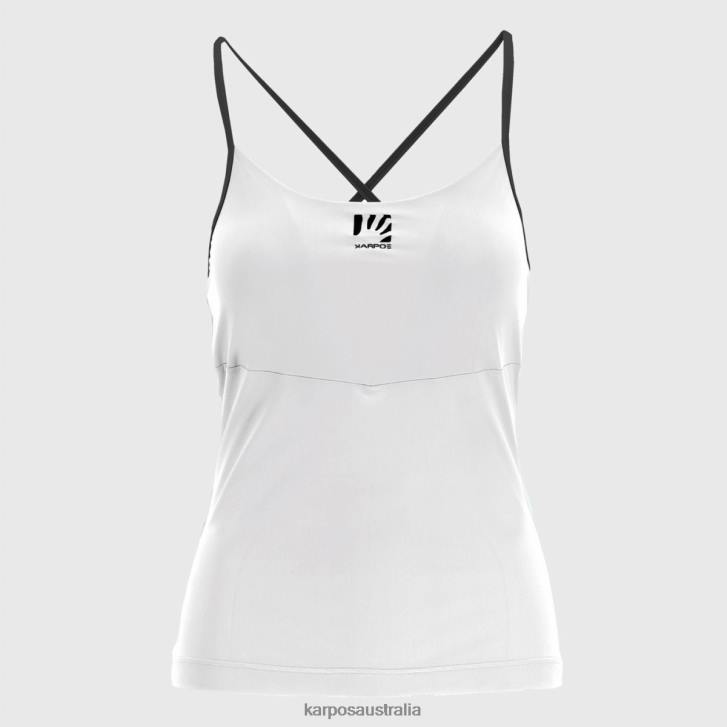 T-Shirt| Karpos Women EASYFRIZZ W TOP WHITE/BLACK 0Z8L1289