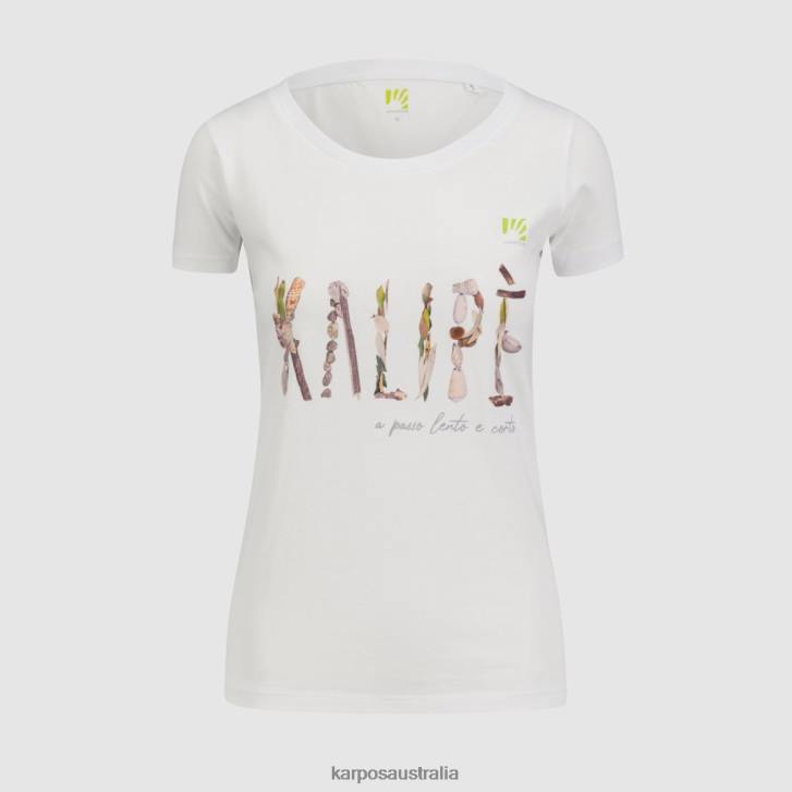 T-Shirt| Karpos Women KALIP W T-SHIRT BRIGHT WHITE 0Z8L1346
