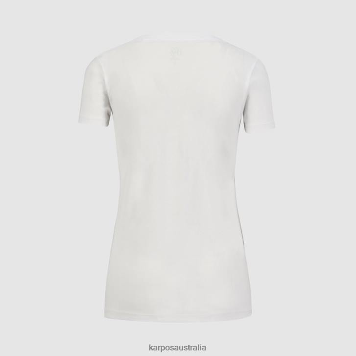 T-Shirt| Karpos Women KALIP W T-SHIRT BRIGHT WHITE 0Z8L1346