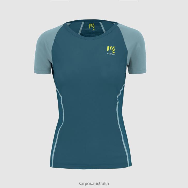 T-Shirt| Karpos Women LAVAREDO EVO W JERSEY CORSAIR/ADRIATIC BLUE 0Z8L1258