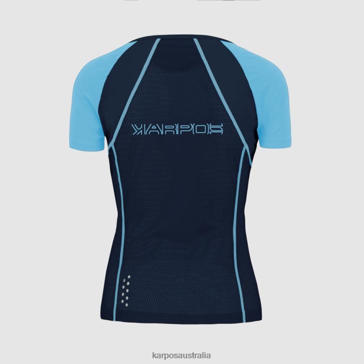T-Shirt| Karpos Women LAVAREDO EVO W JERSEY SKY CAPTAIN/BLUE ATOLL 0Z8L1255