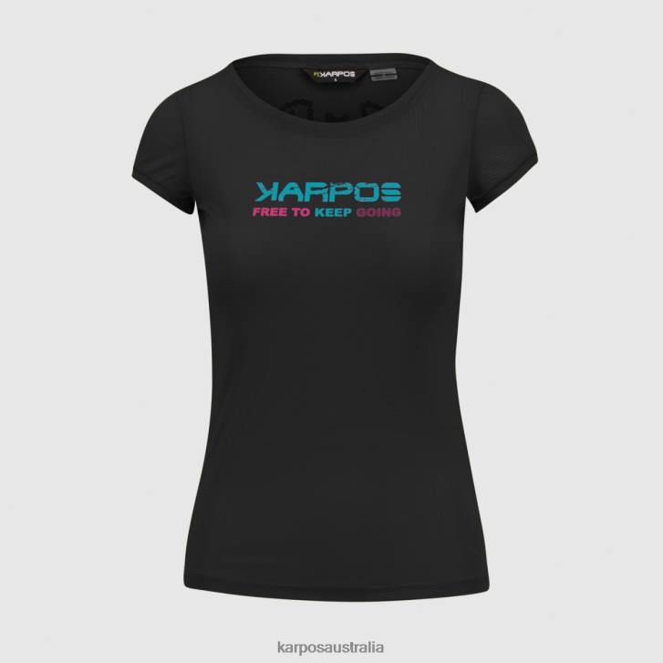 T-Shirt| Karpos Women VAL FEDERIA W TEE BLACK 0Z8L1359