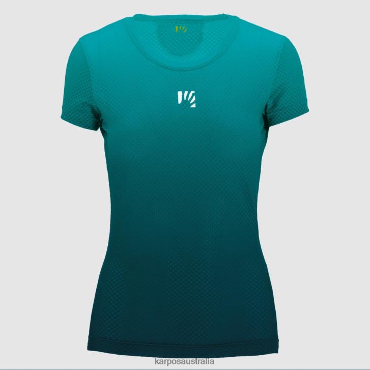 T-Shirt| Karpos Women VERVE MESH W T-SHIRT MOROCCAN BLUE/BLUEBIRD 0Z8L1318