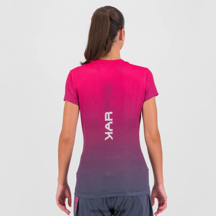T-Shirt| Karpos Women VERVE MESH W T-SHIRT OMBRE BLUE/CABARET 0Z8L1317
